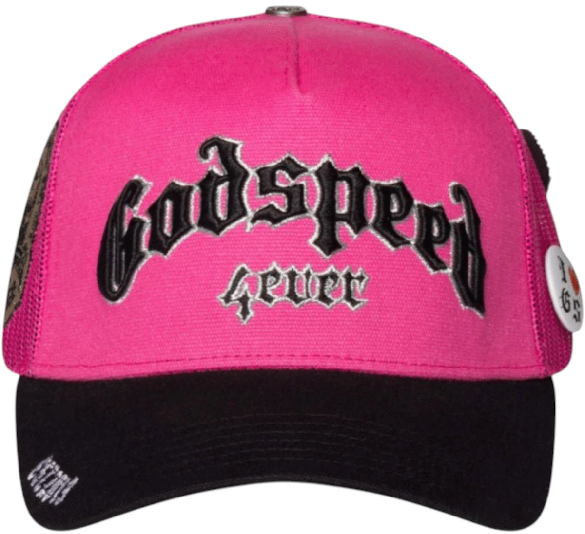 Godspeed GS Forever Trucker Hat Pink/Black