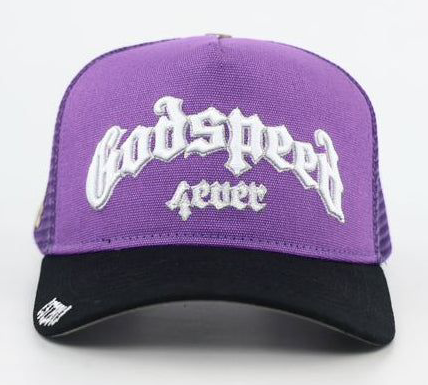Godspeed GS Forever trucker hat (Purple/Black)