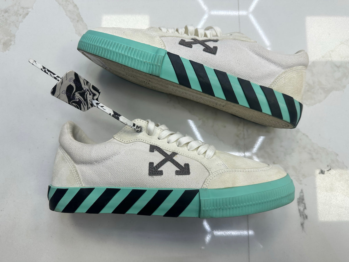 OFF-WHITE Vulc Low White Mint Grey Green