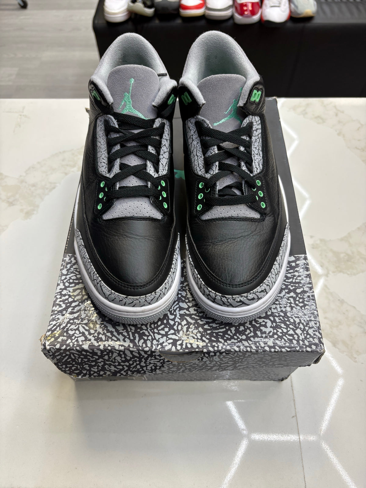 Jordan 3 Retro Green Glow