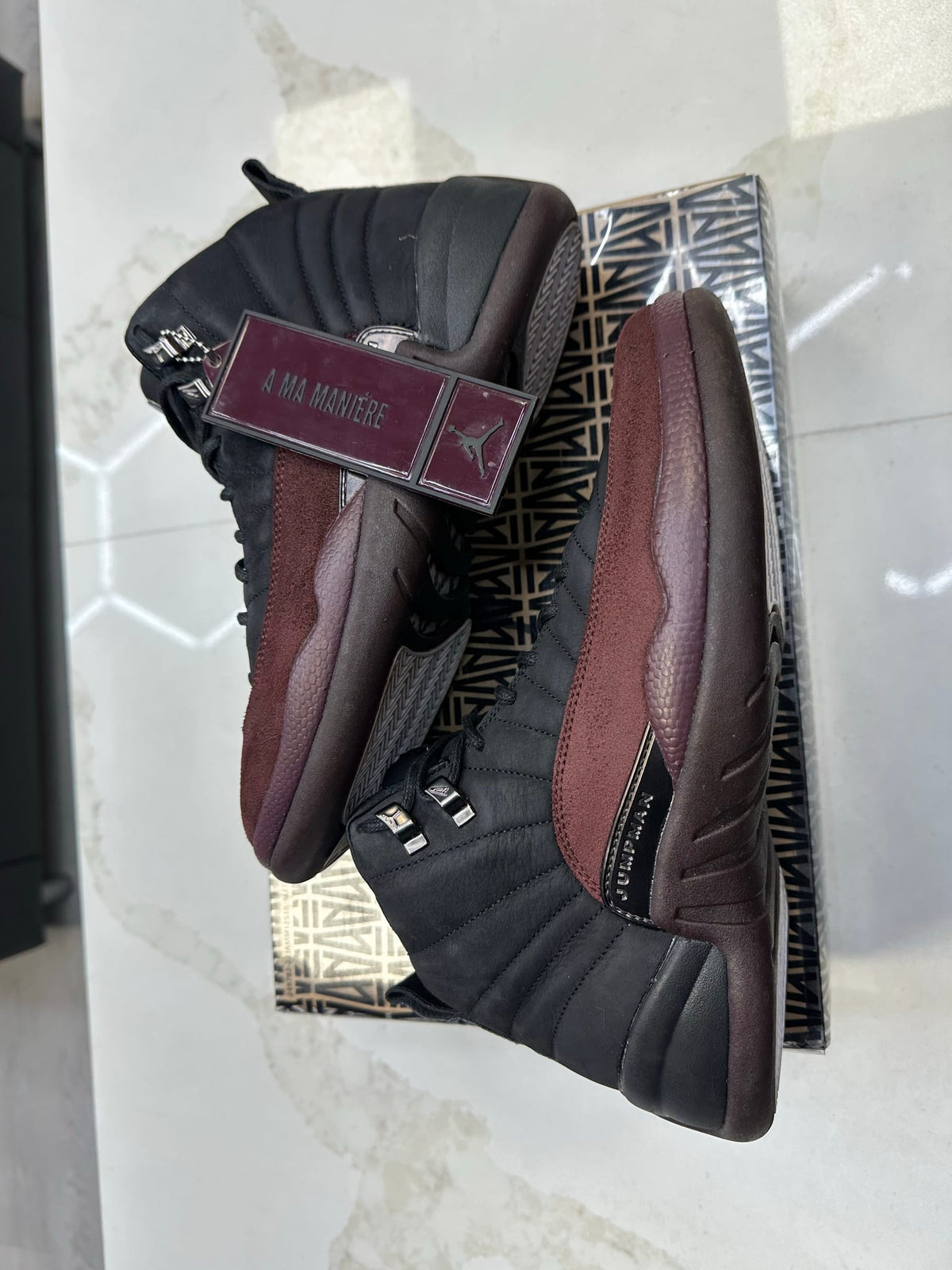 Jordan 12 Retro SP A Ma Maniére Black (Women's)