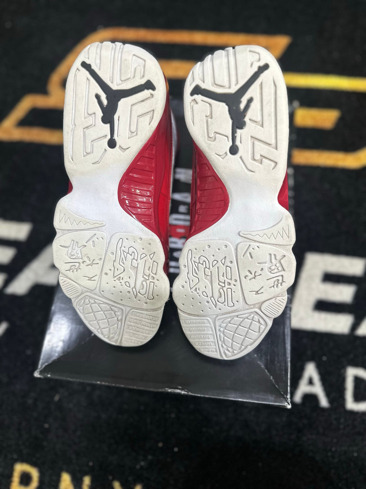 Air Jordan 9 Retro White Gym Red