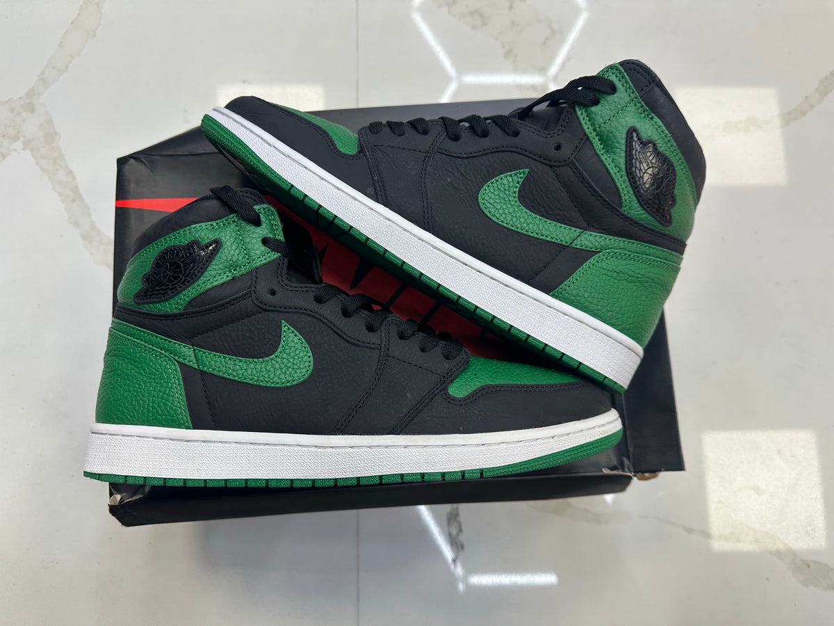 Jordan 1 Retro High Pine Green Black