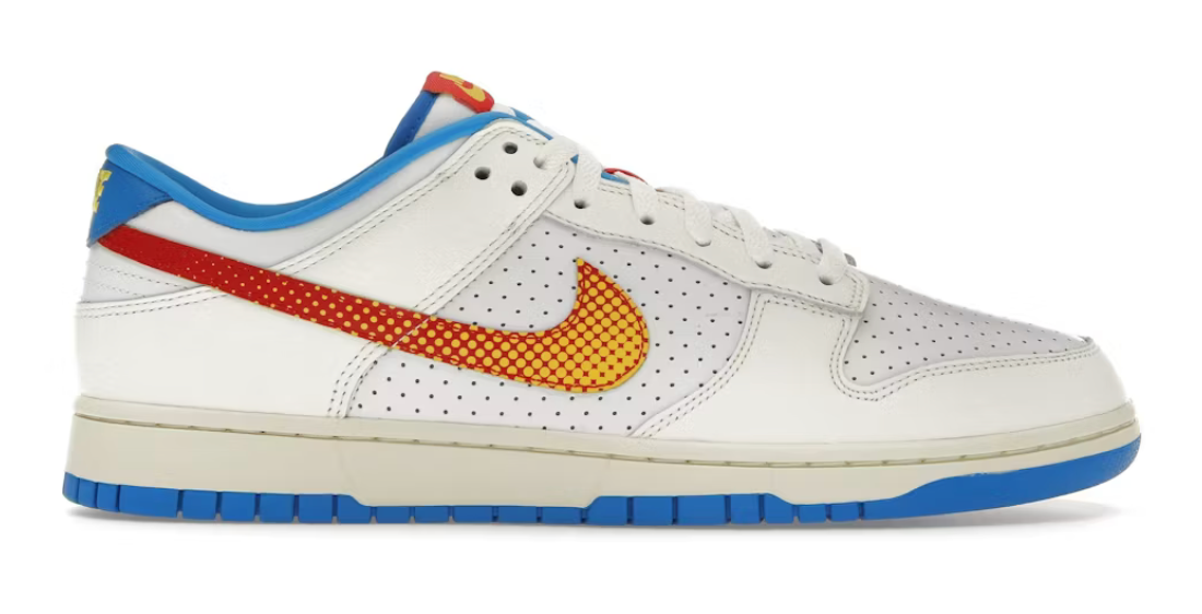 Nike Dunk Low Retro SE Pop Art Sail Photo Blue