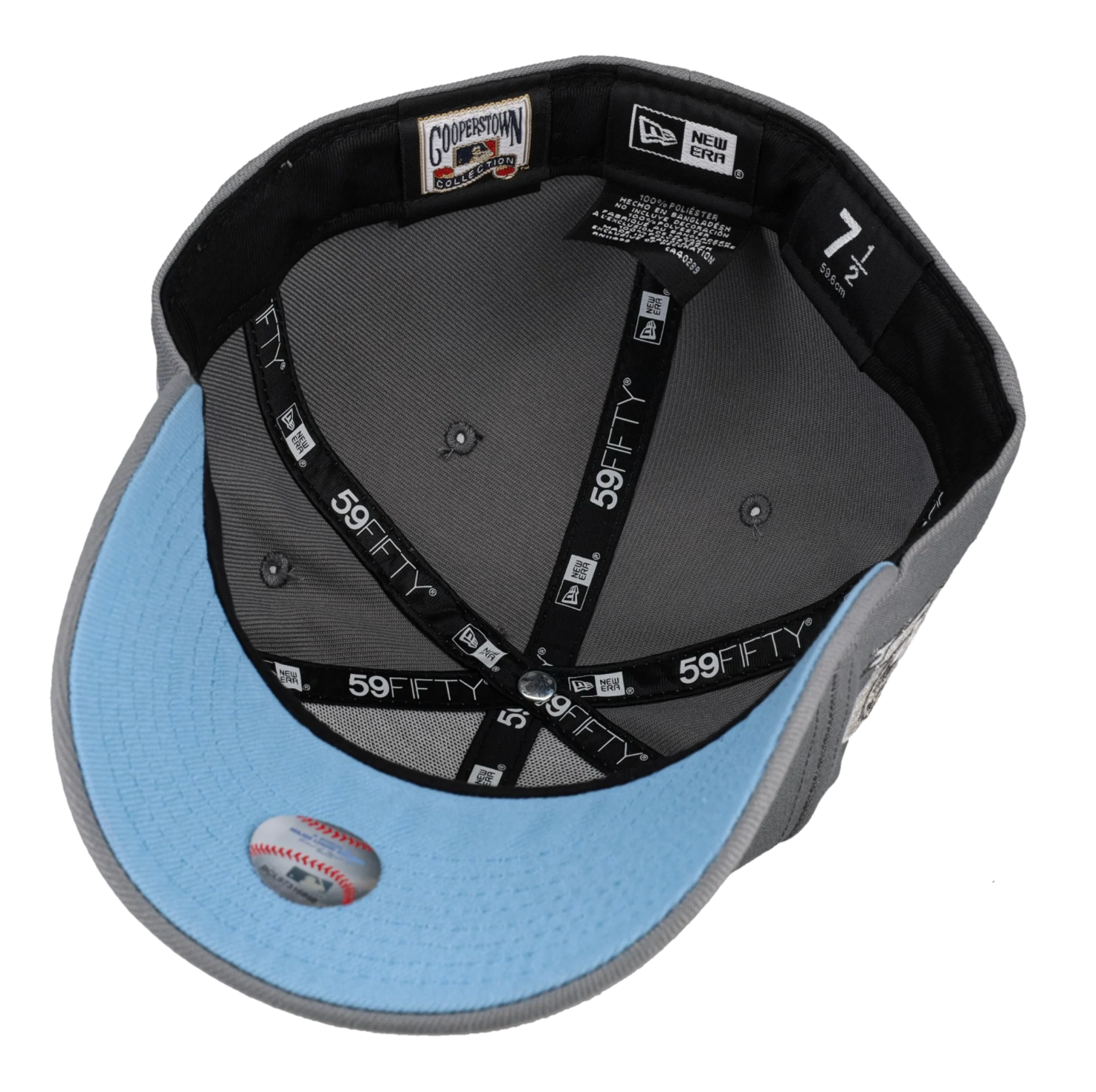 Capsule New York Yankees Cool Grey 25th Anniversary 59Fifty Fitted Hat
