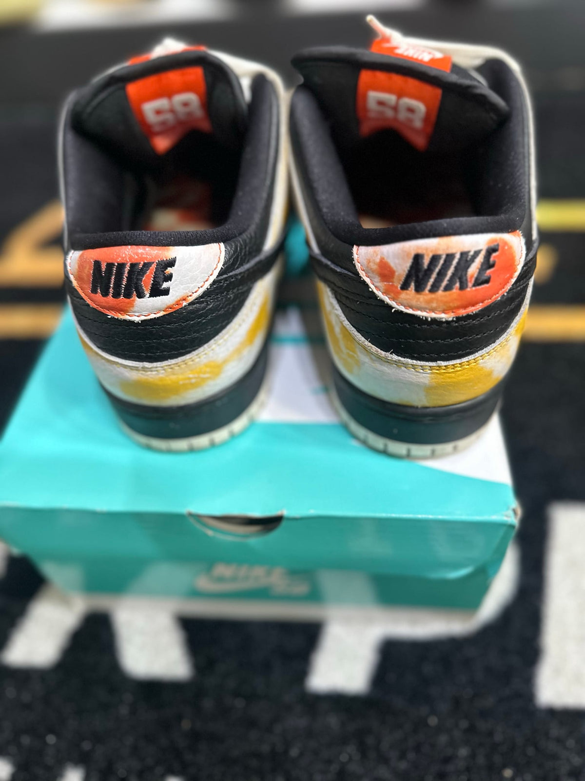 Nike SB Dunk Low Raygun Tie-Dye Black