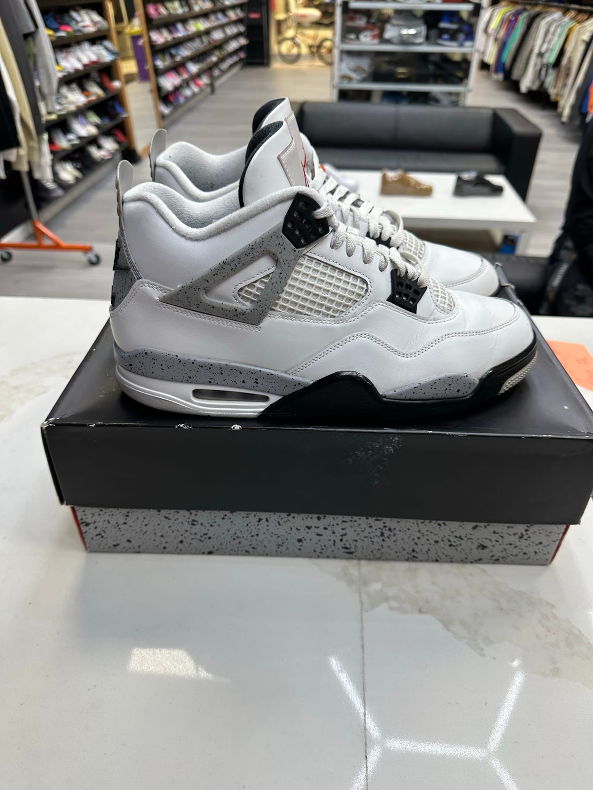 Jordan 4 Retro White Cement (2025)