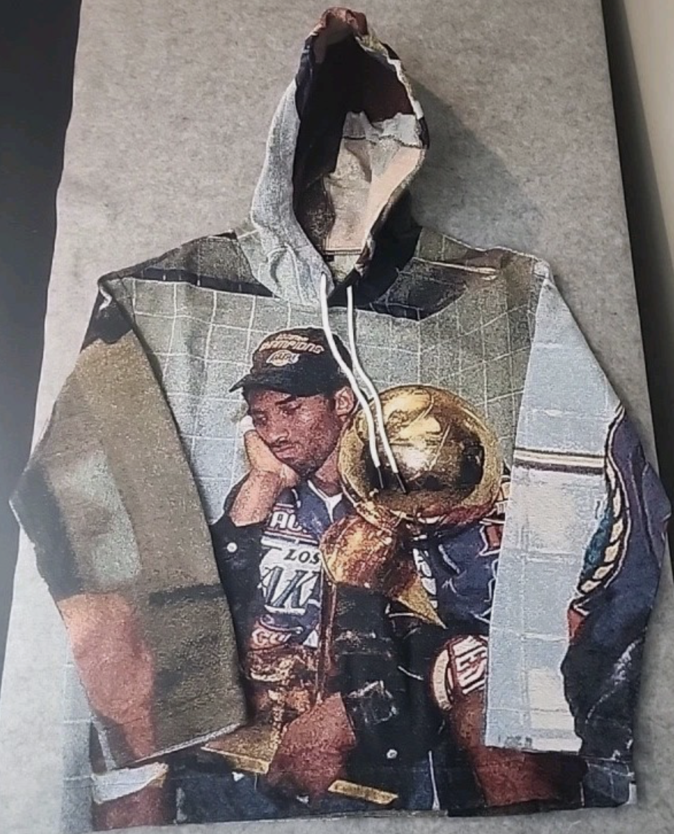 Kobe Bryant Championship Tapestry Hoodie
