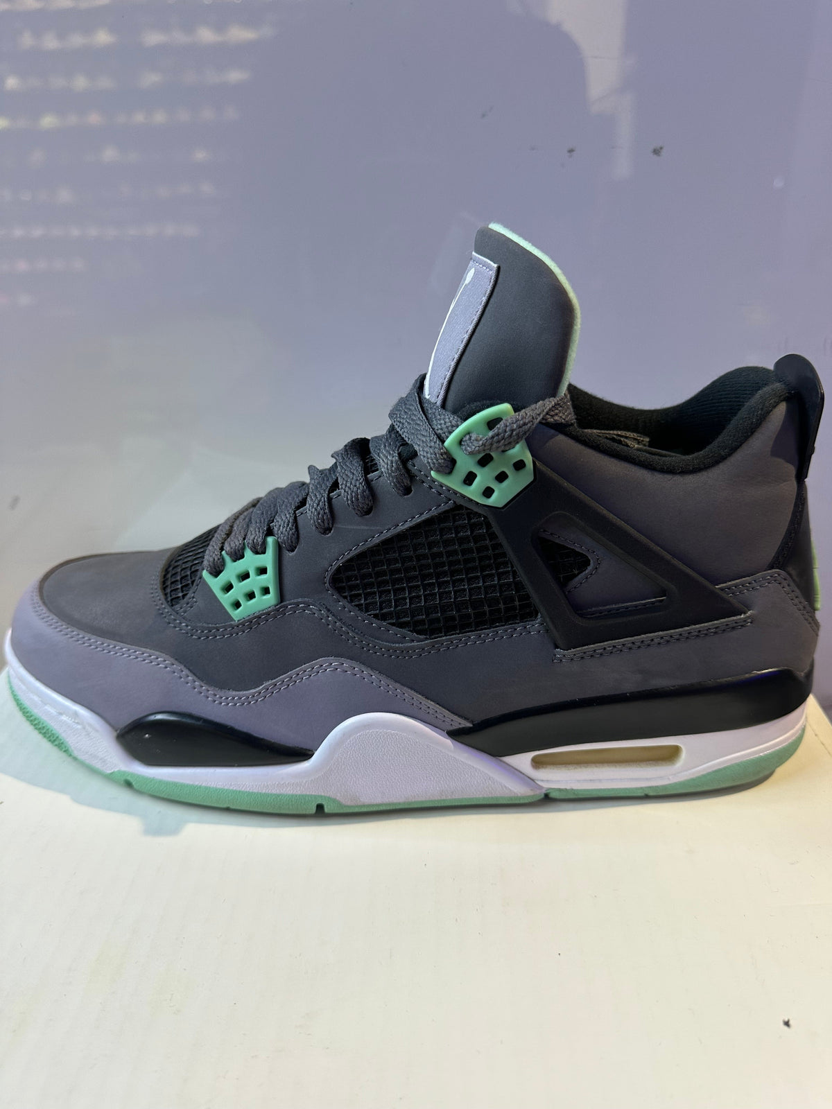 Jordan 4 Retro Green Glow