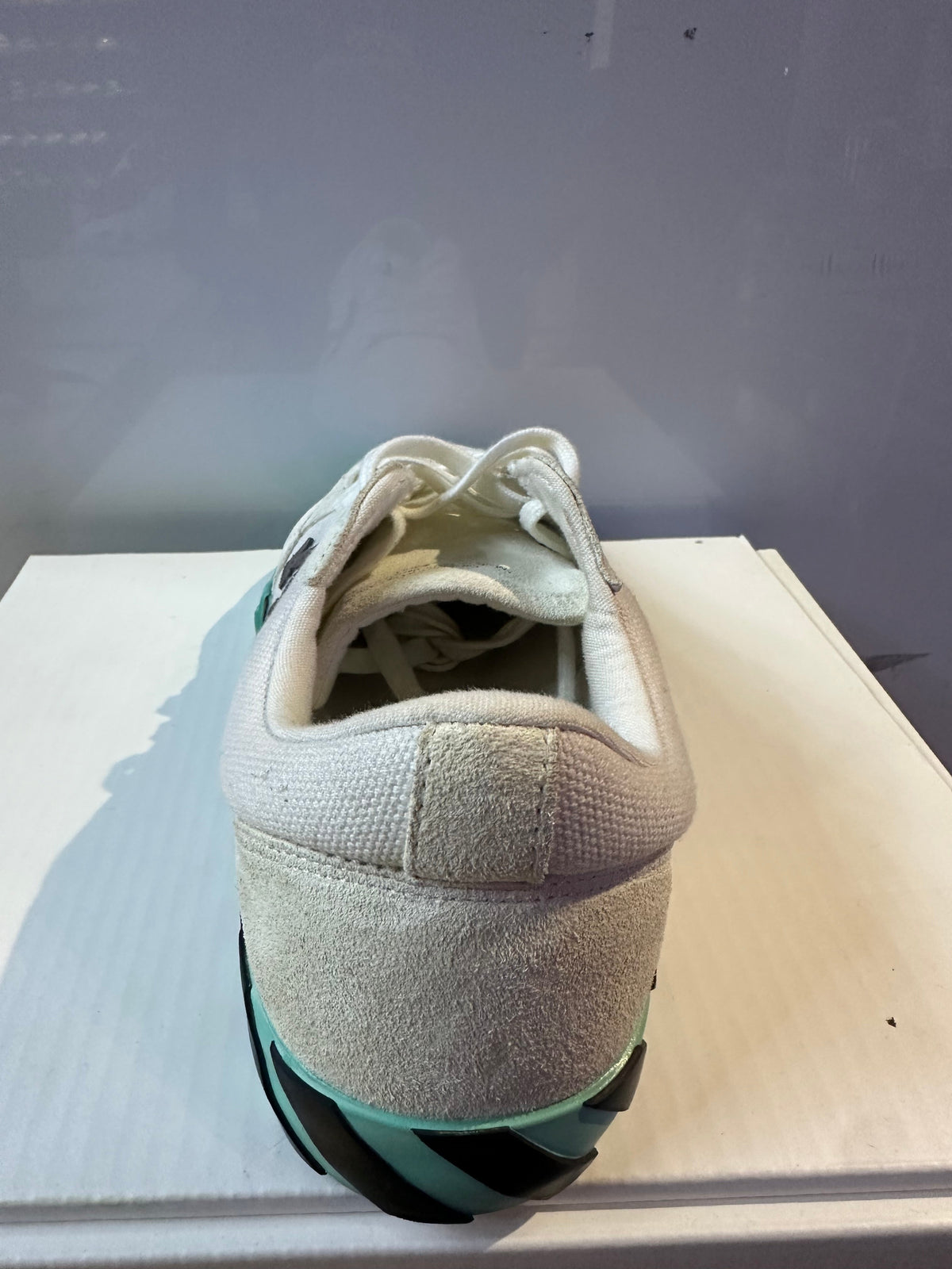 OFF-WHITE Vulc Low White Mint Grey Green