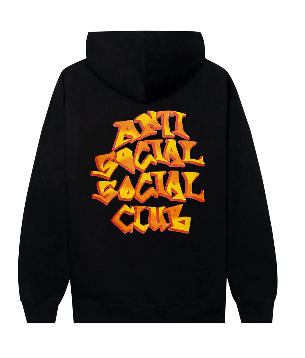 Anti Social Social Club Low Brow Hoodie 'Black'