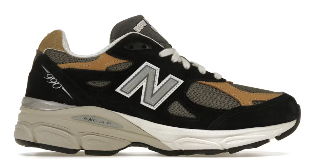 New Balance 990v3 MiUSA "Black Tan