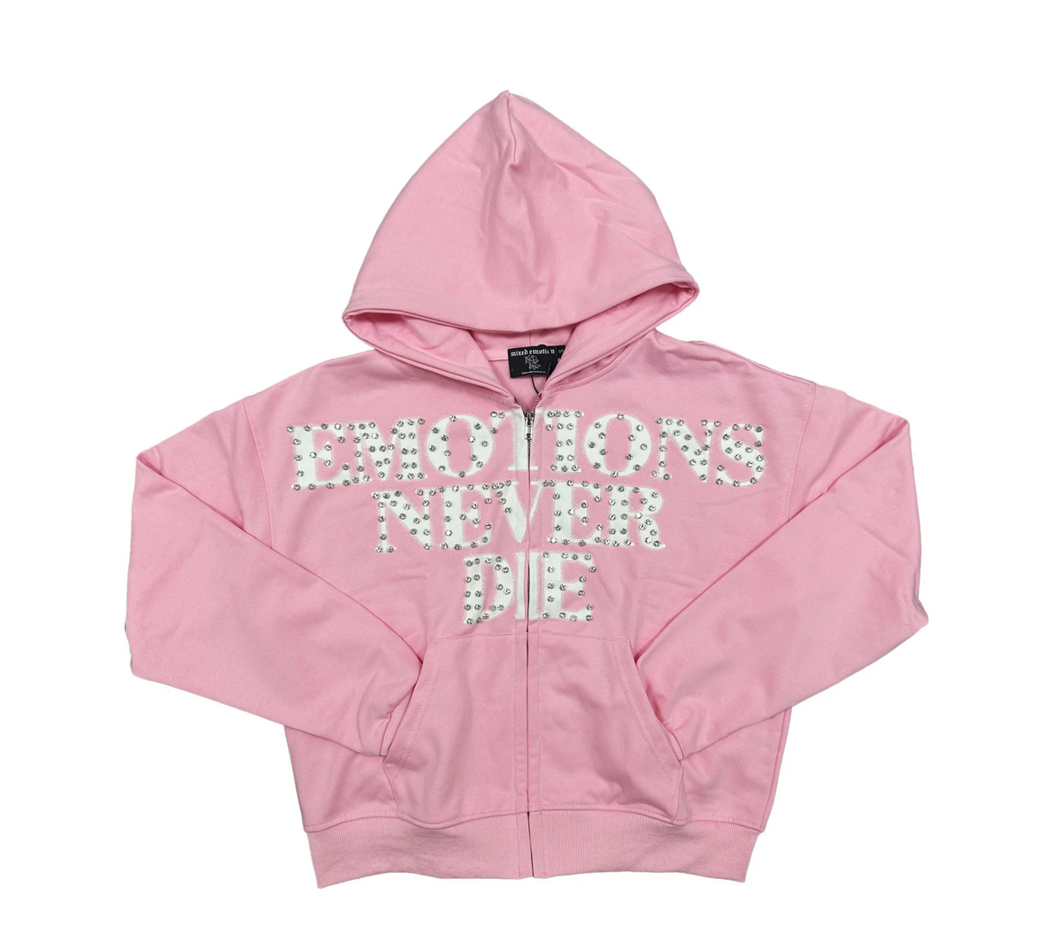 Mixed Emotion END Hoodie Pink