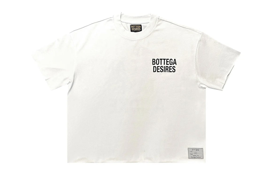 Bottega Desires F*ck Em Tee "White"