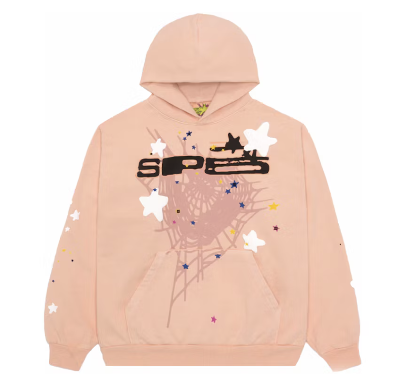 Sp5der Sp5 Hoodie Bellini