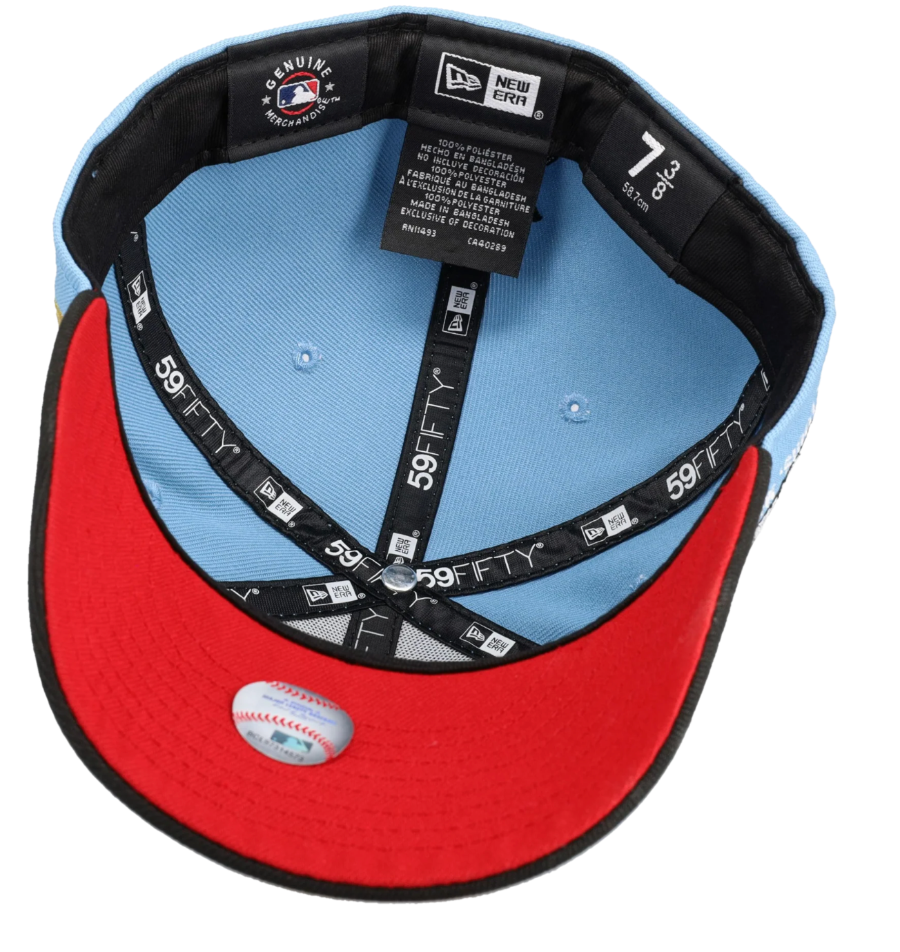 Capsule St Louis Cardinals Sportsman's Park Light Blue Arch 59Fifty Fitted Hat