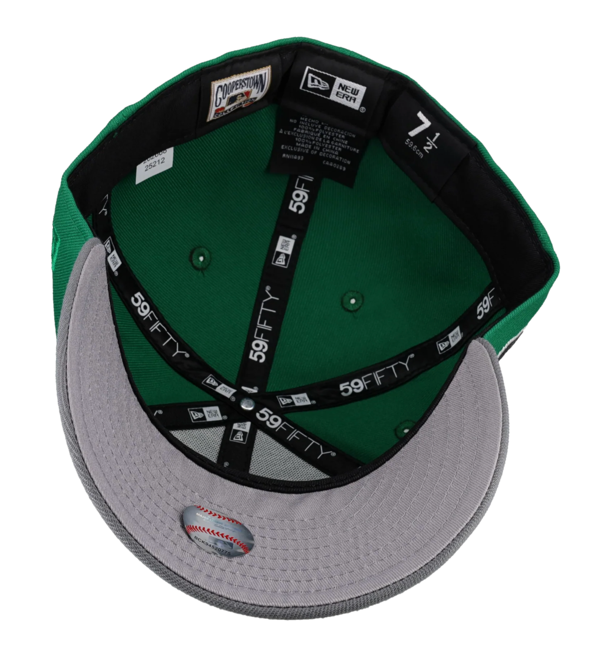 Capsule New York Yankees 1998 WS Green Floral Metallic 59Fifty Fitted Hat