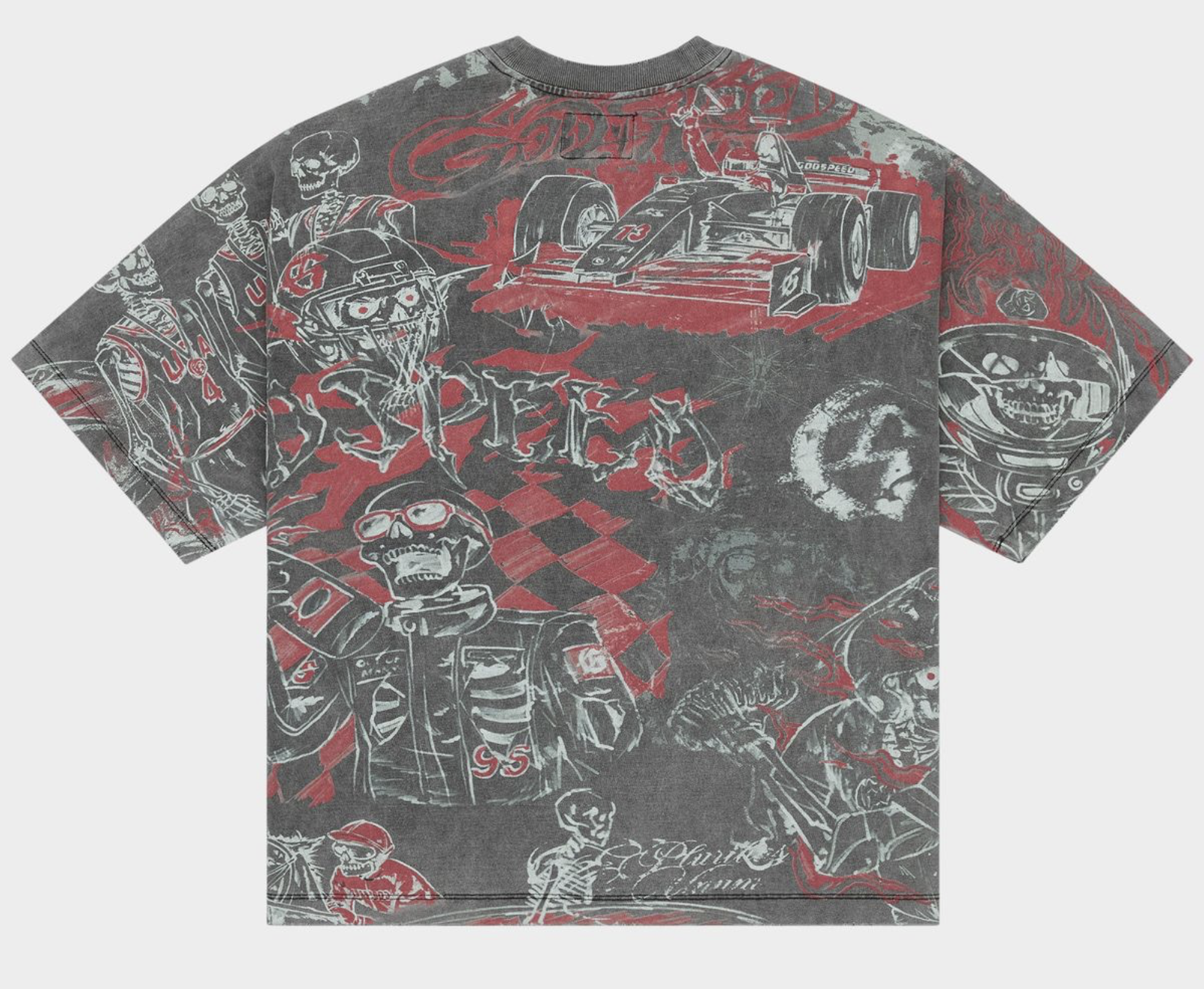 Godspeed "Sketch Archive" Tee Shirt (Grey Wash)