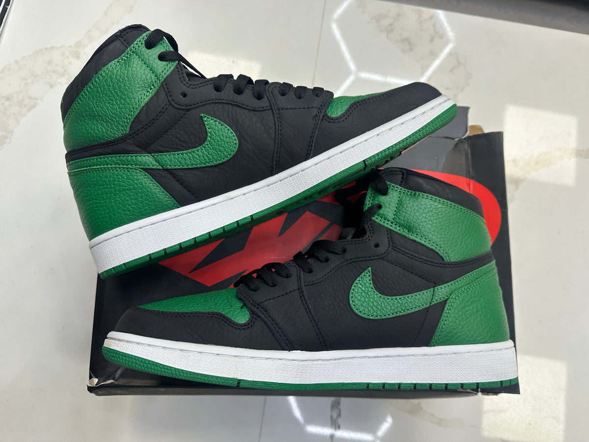 Jordan 1 Retro High Pine Green Black