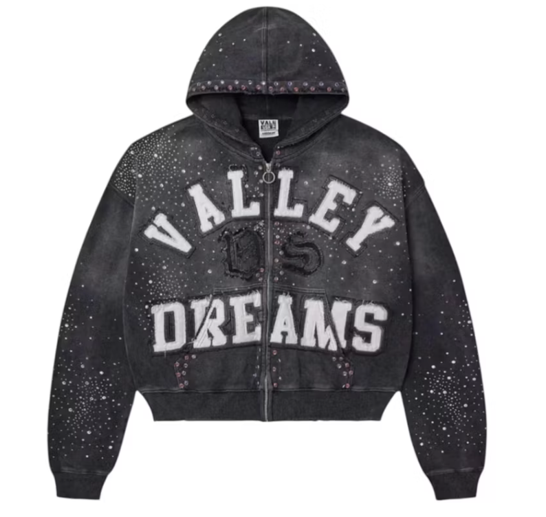 Vale Forever "Classico" Zip Up Hoodie (Black)