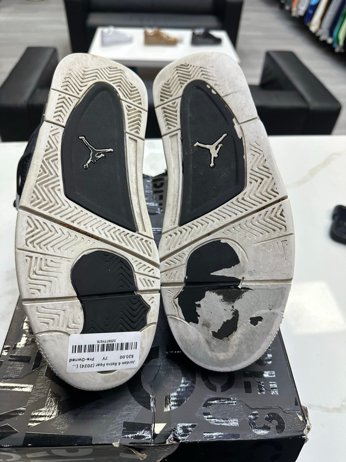 Jordan 4 Retro Fear (2024) (GS)