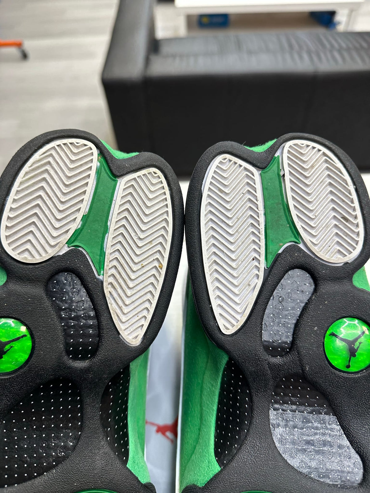 Jordan 13 Retro White Lucky Green