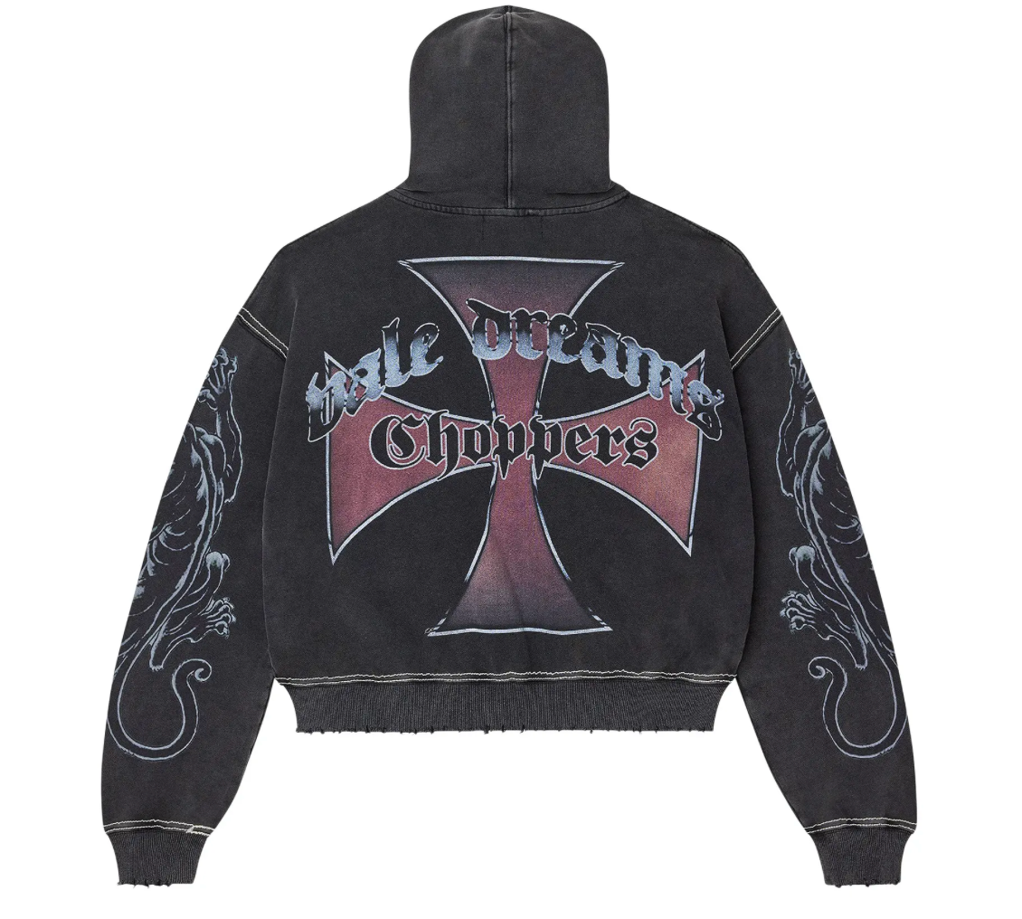 Vale Forever "Hardy Boyz" Zip Up Hoodie (Black)