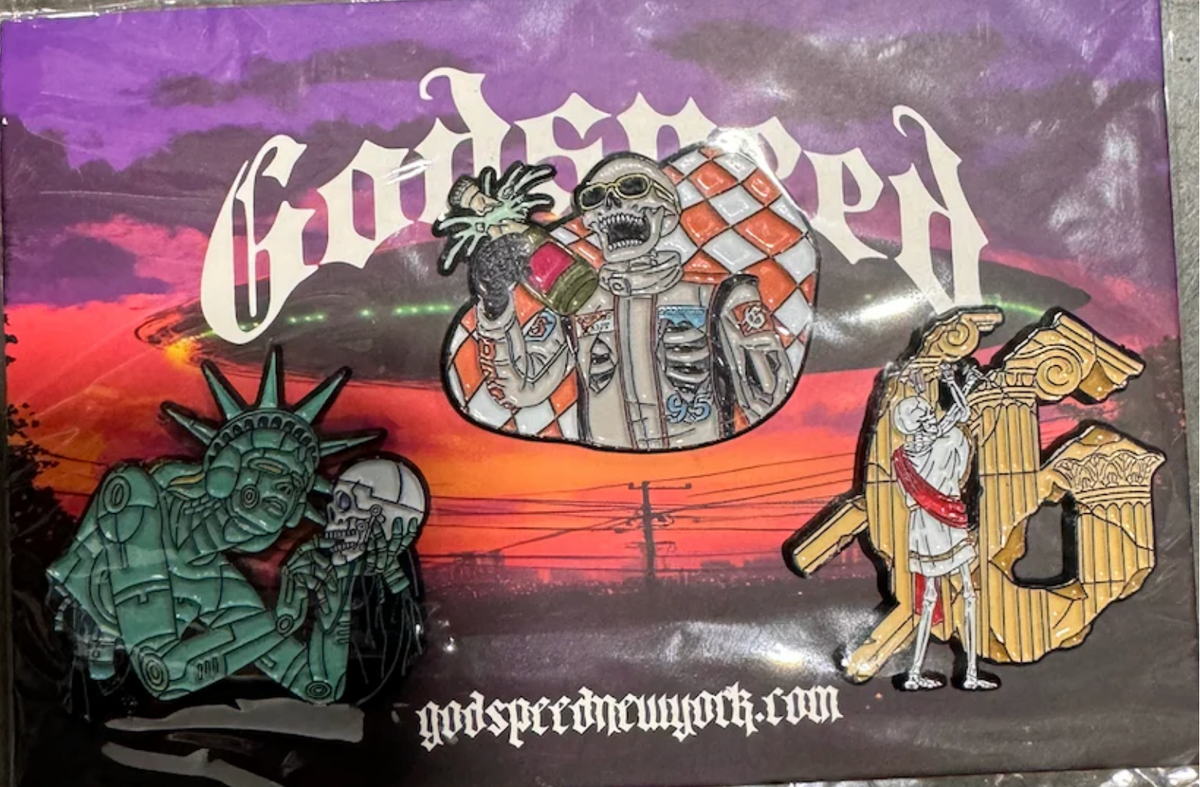 Godspeed Pin Pack