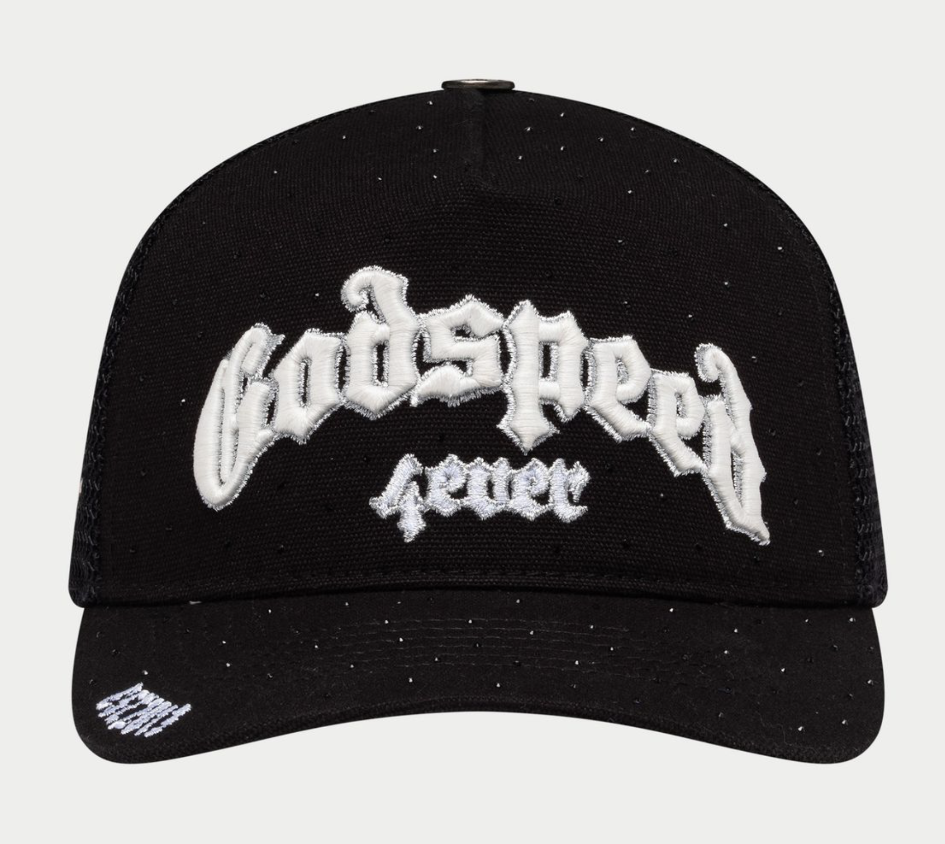 Godspeed Forever Trucker Hat VVS (Black/White)