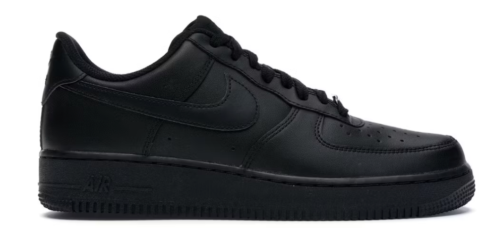 Nike Air Force 1 Low '07 Black White Black
