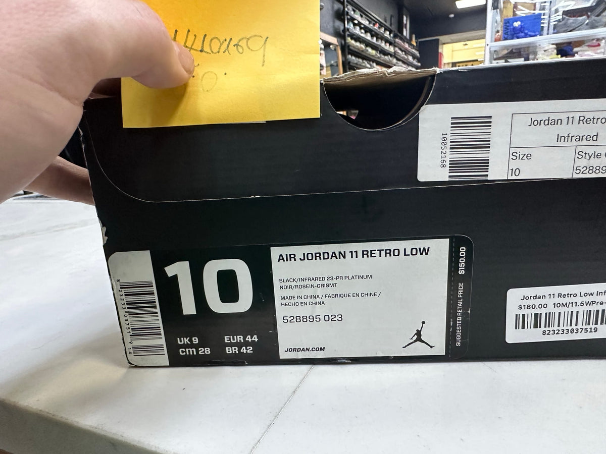 Jordan 11 Retro Low Infrared