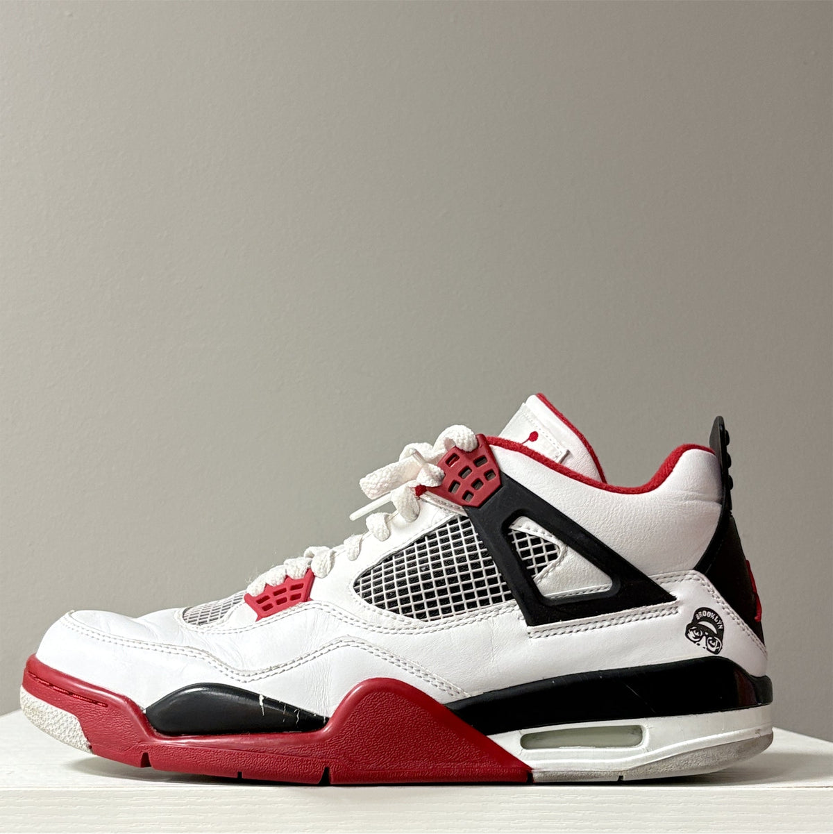Jordan 4 Retro Fire Red Mars Blackmon