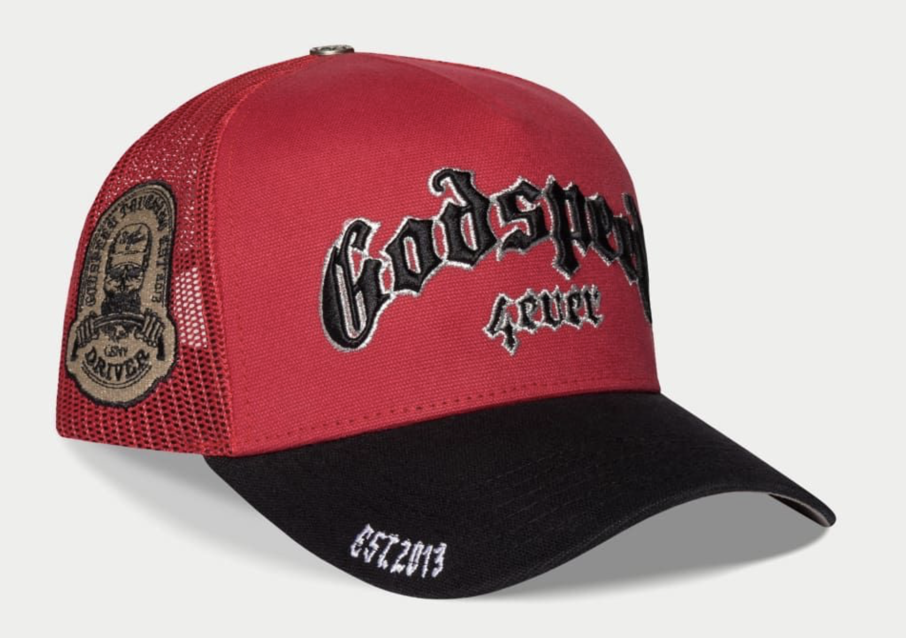 Godspeed "GS Forever" Trucker Hat (Red/Black)