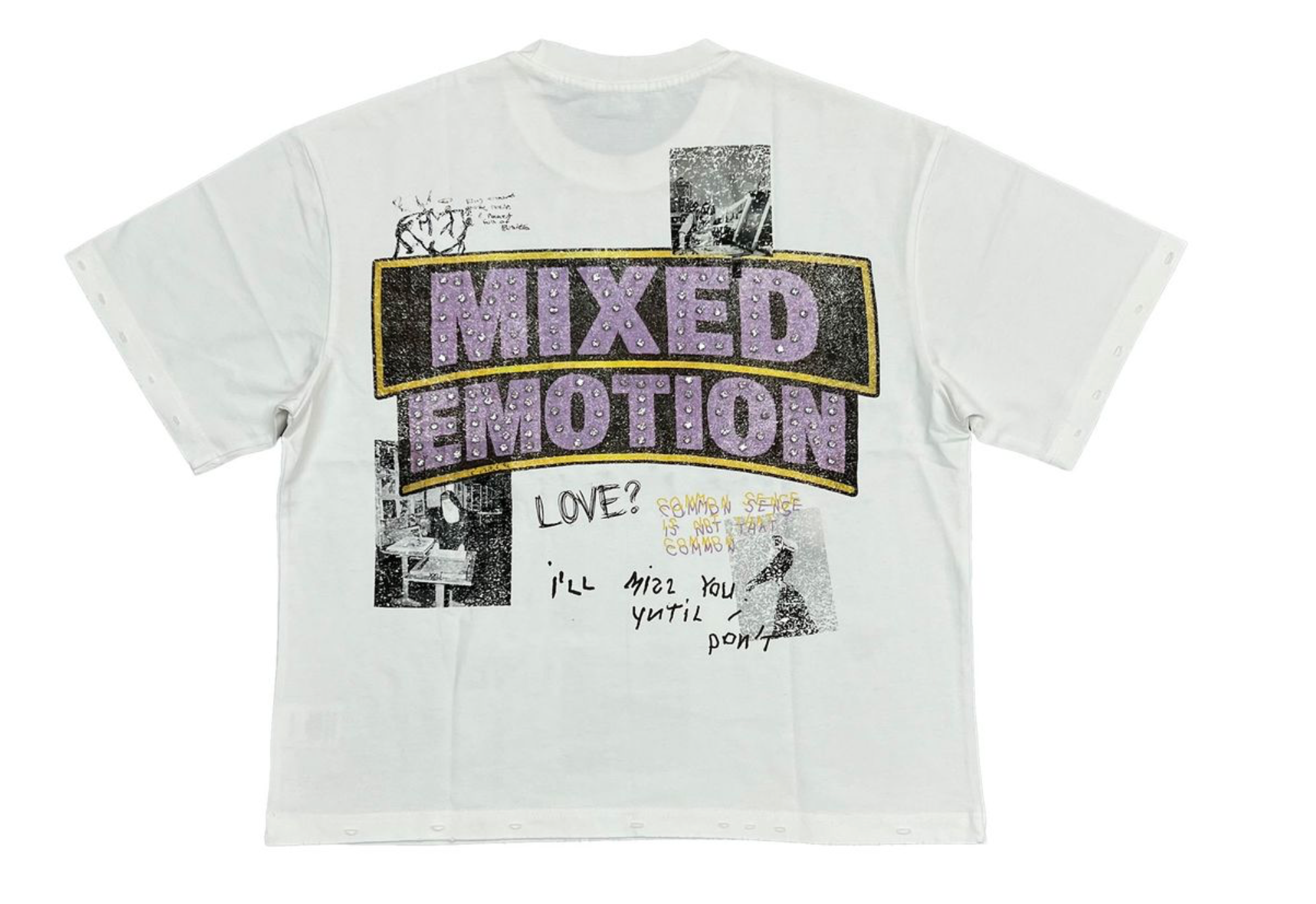 Mixed Emotions “Lost Identity” Tee Shirt (White)