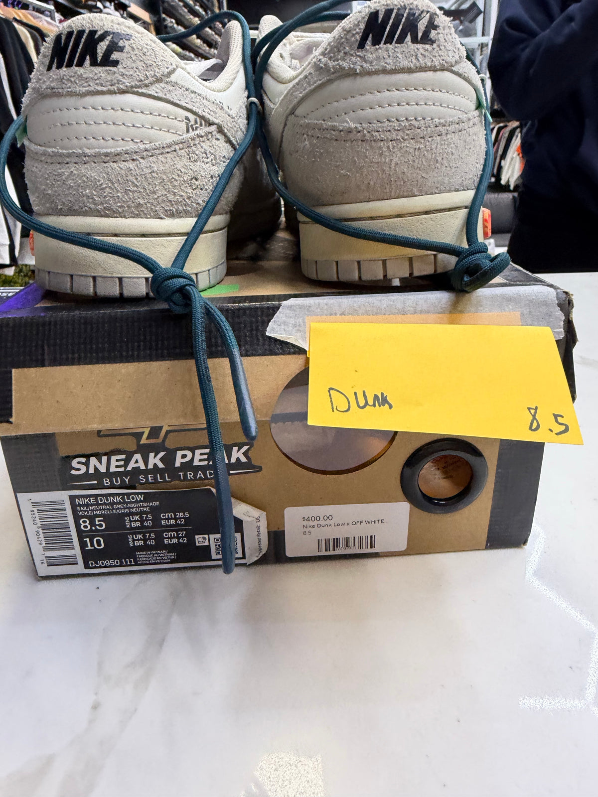Nike Dunk Low x OFF WHITE Lot 16