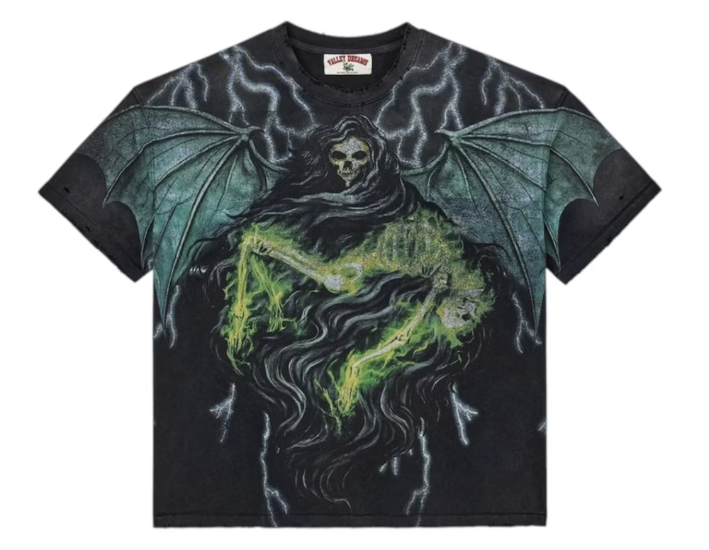 Vale Forever Grim Big Tee Black