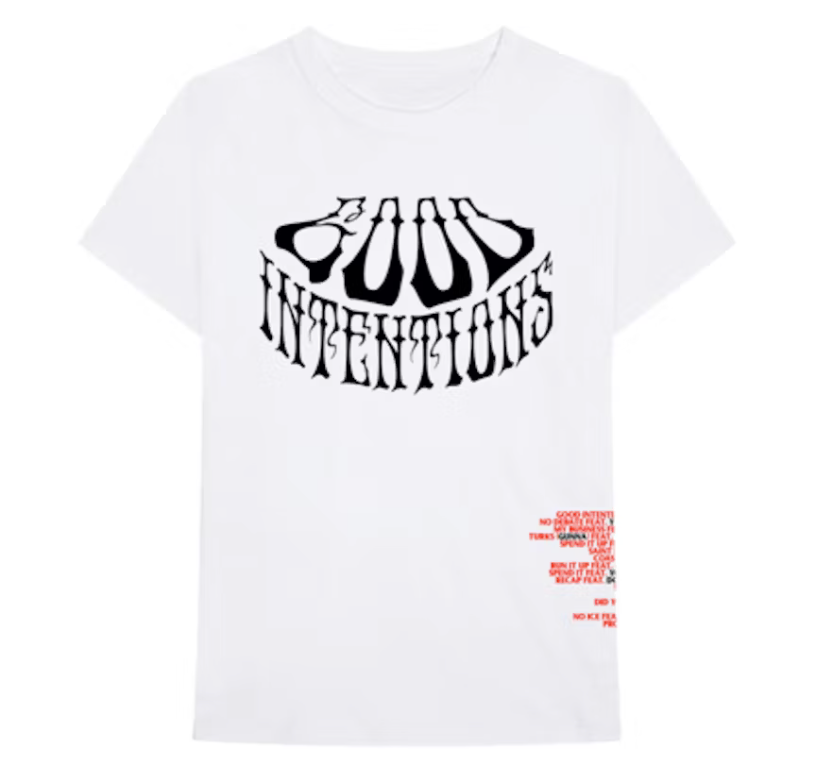 Nav x Vlone "Dead" Tee Shirt (White)