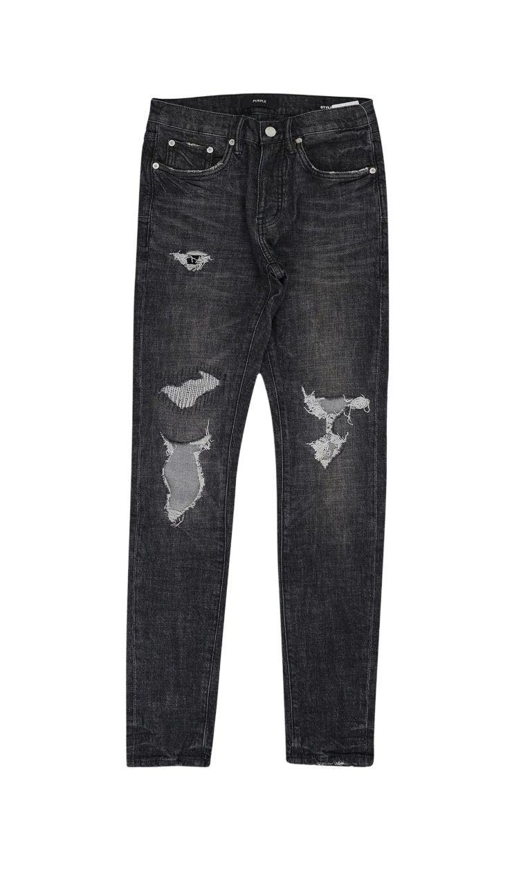Purple Brand Distress Grey Wash
