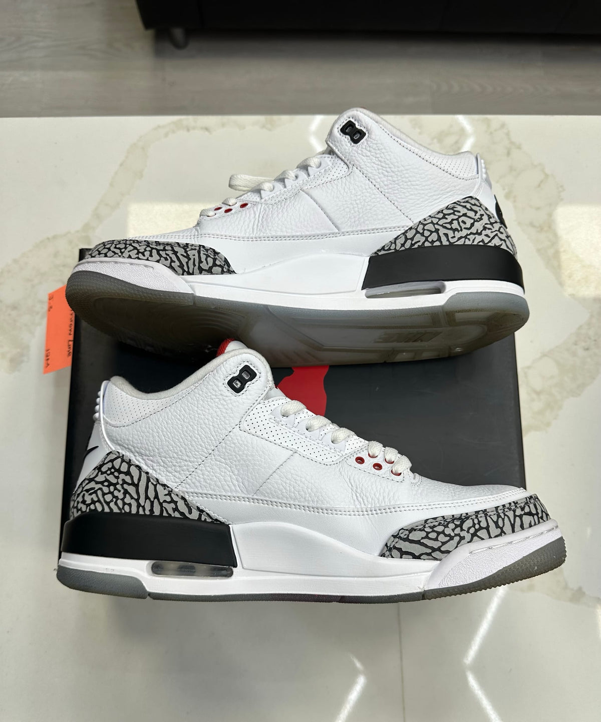 Jordan 3 Retro Free Throw Line White Cement