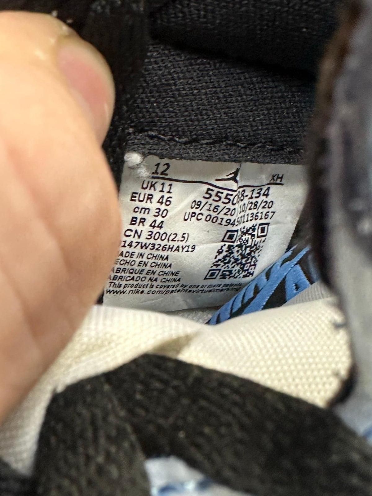Jordan 1 Retro High OG University Blue