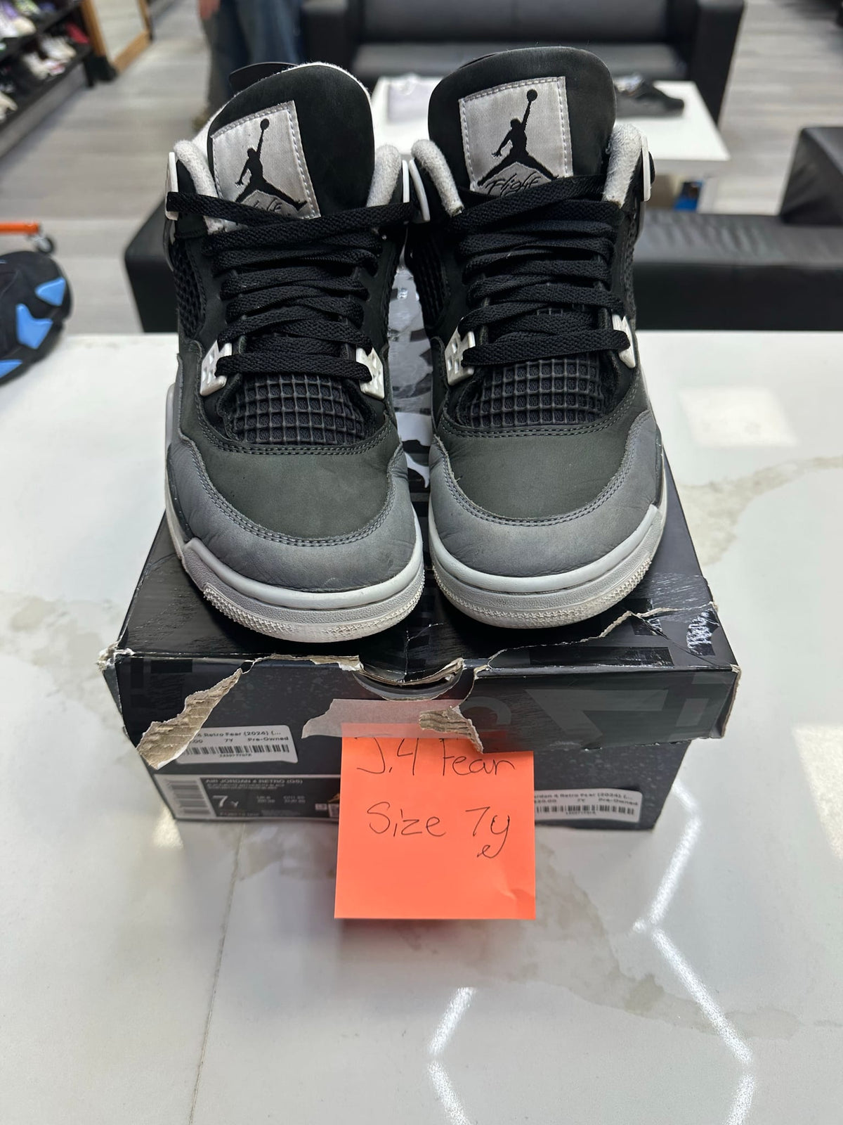Jordan 4 Retro Fear (2024) (GS)