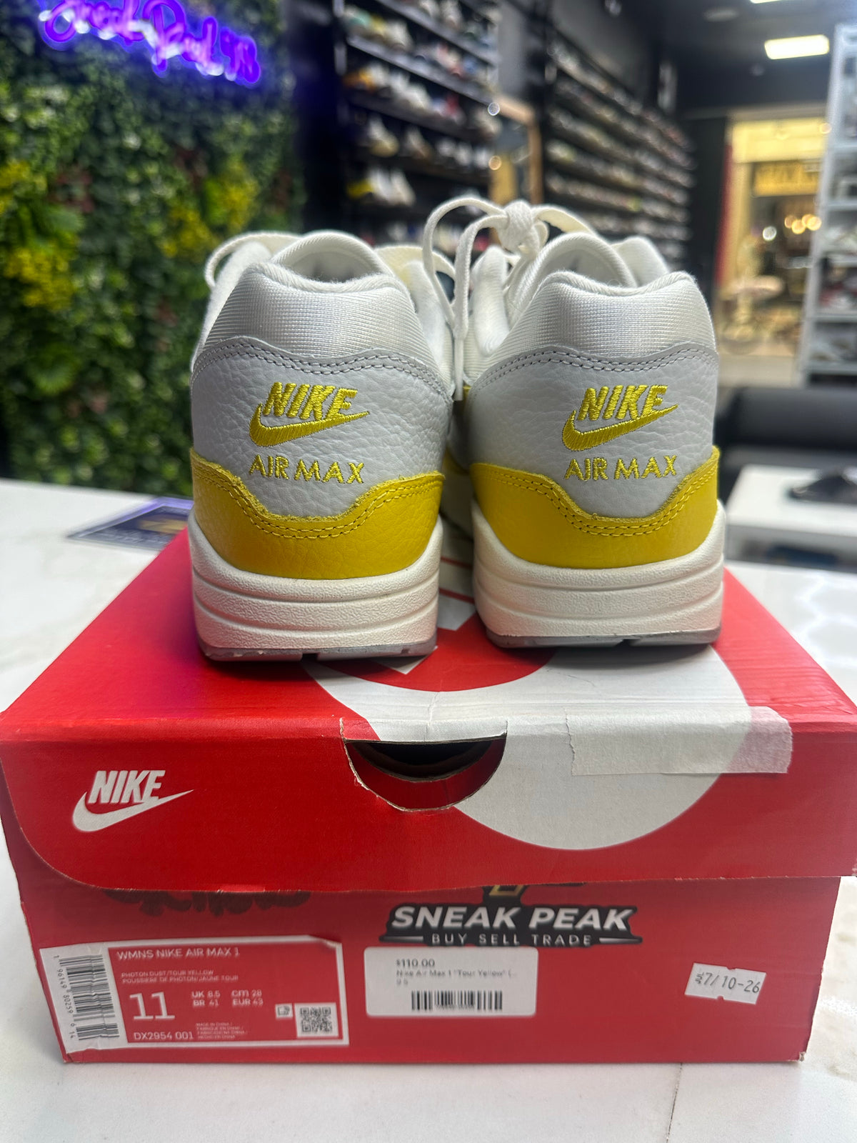 Nike Air Max 1 Tour Yellow (Women's)