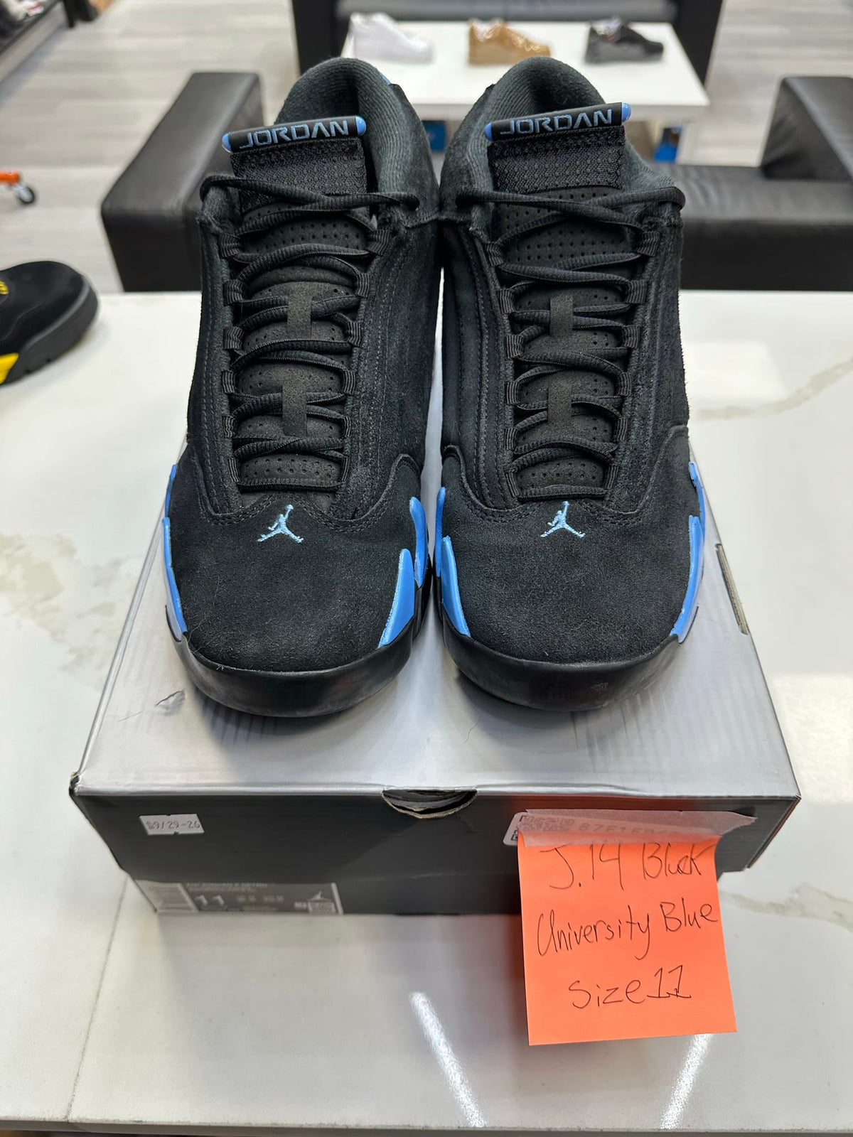 Jordan 14 Retro Black University Blue (2026)
