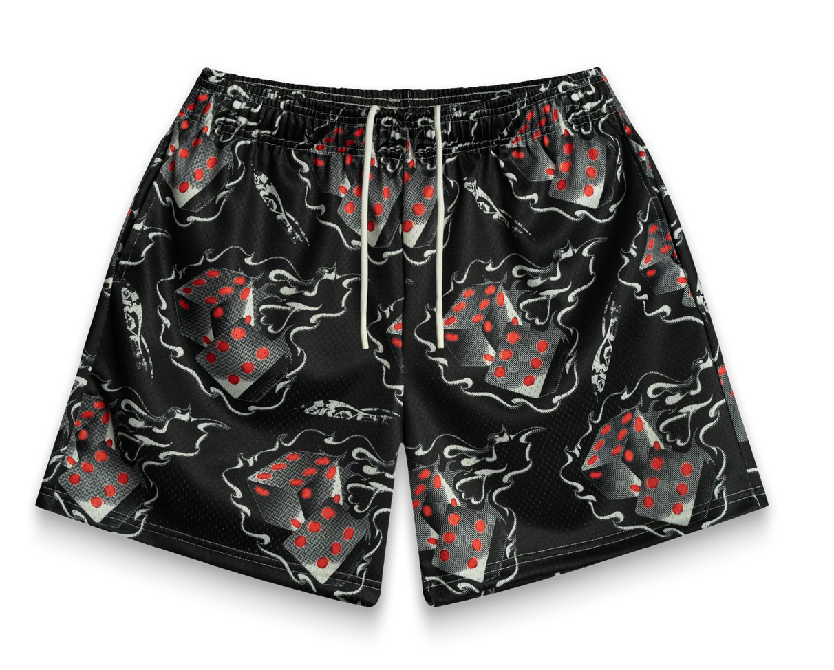 Bravest Studios Dice Shorts "Black"