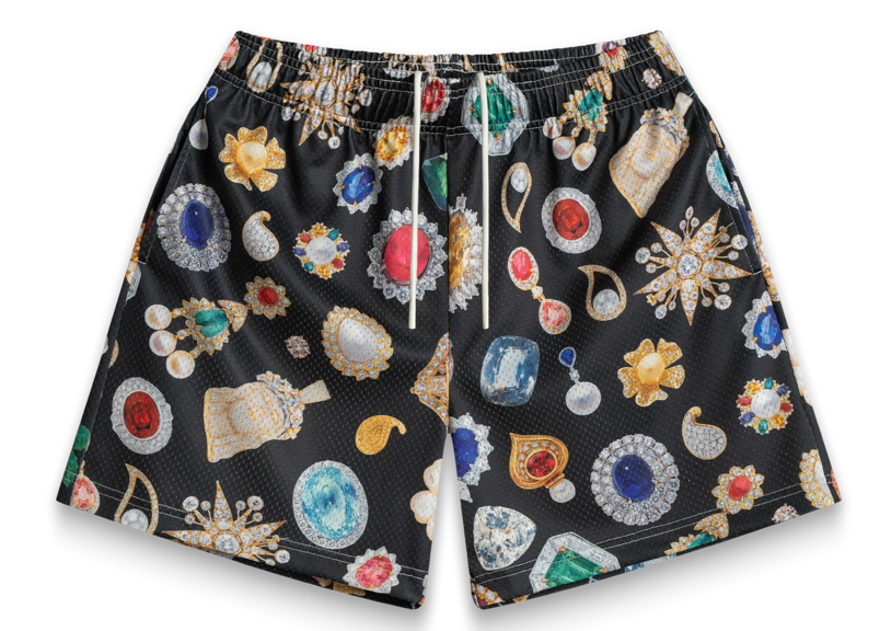 Bravest Studio Black Jewel Shorts