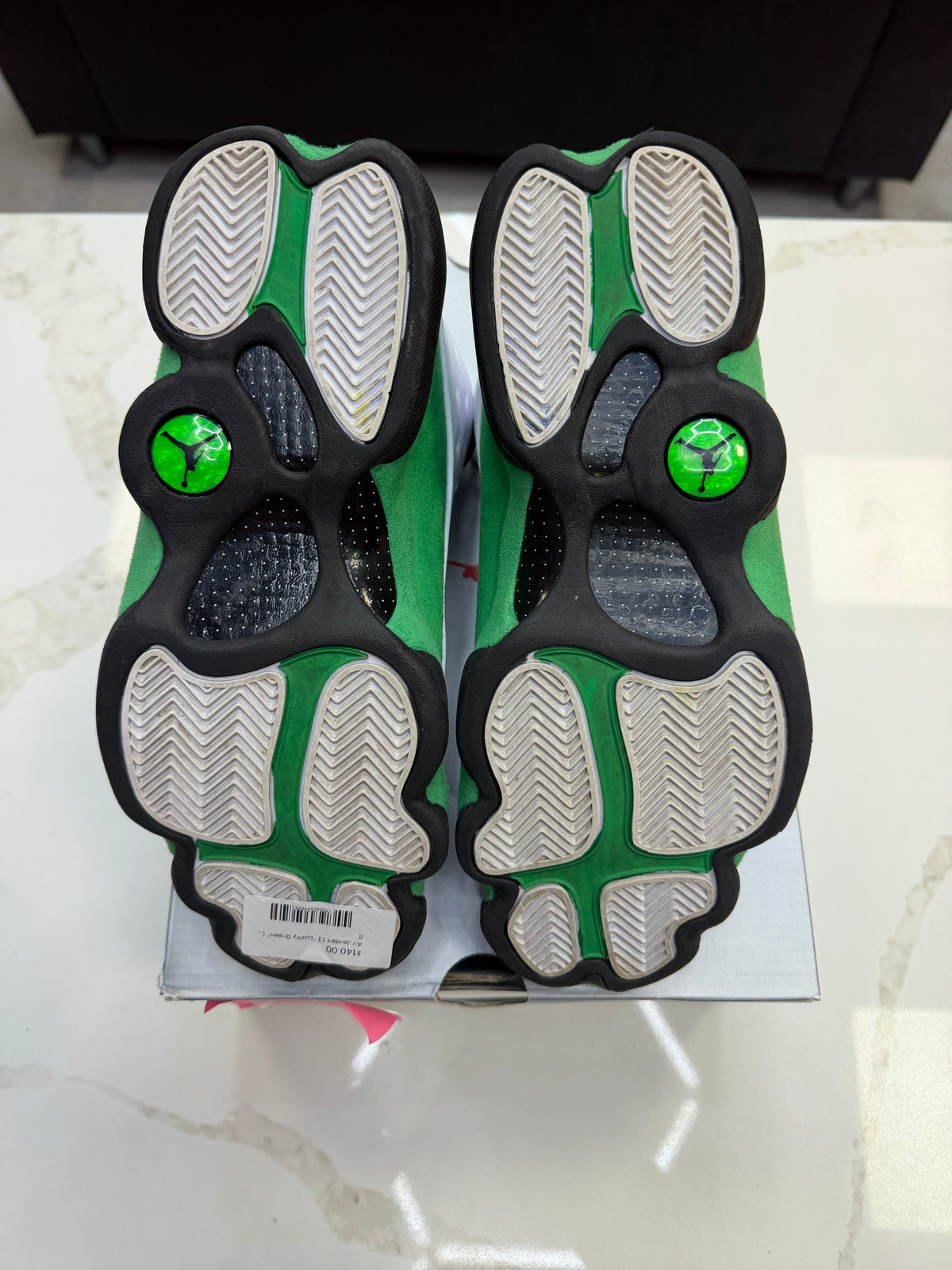 Jordan 13 Retro White Lucky Green