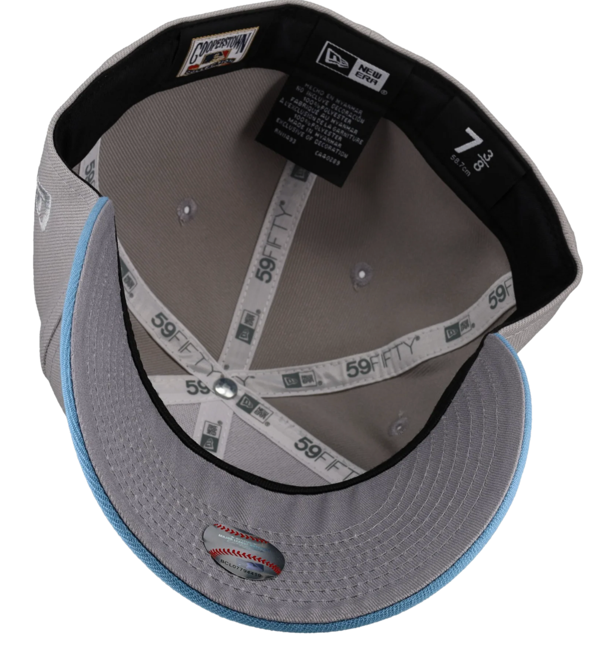 Capsule San Francisco Giants 2007 All Star Game "Coastal Chrome" Metallic 59Fifty Fitted Hat