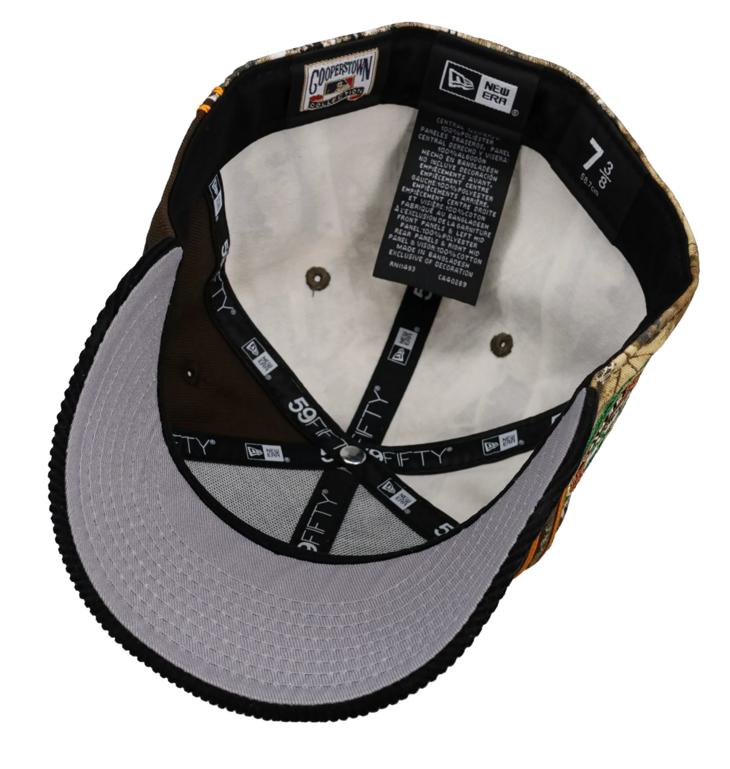 Capsule New York Yankees 1949 World Series Walnut Realtree 59Fifty Fitted Hat