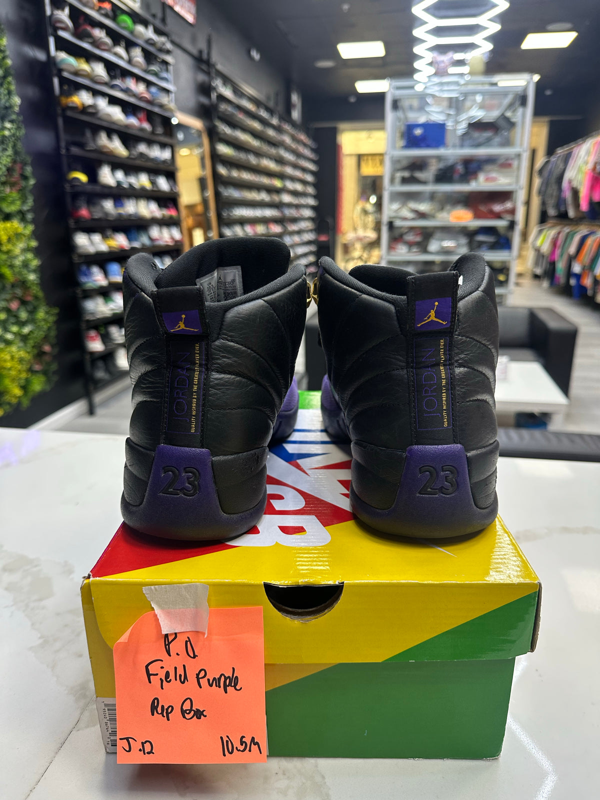 Jordan 12 Retro Field Purple