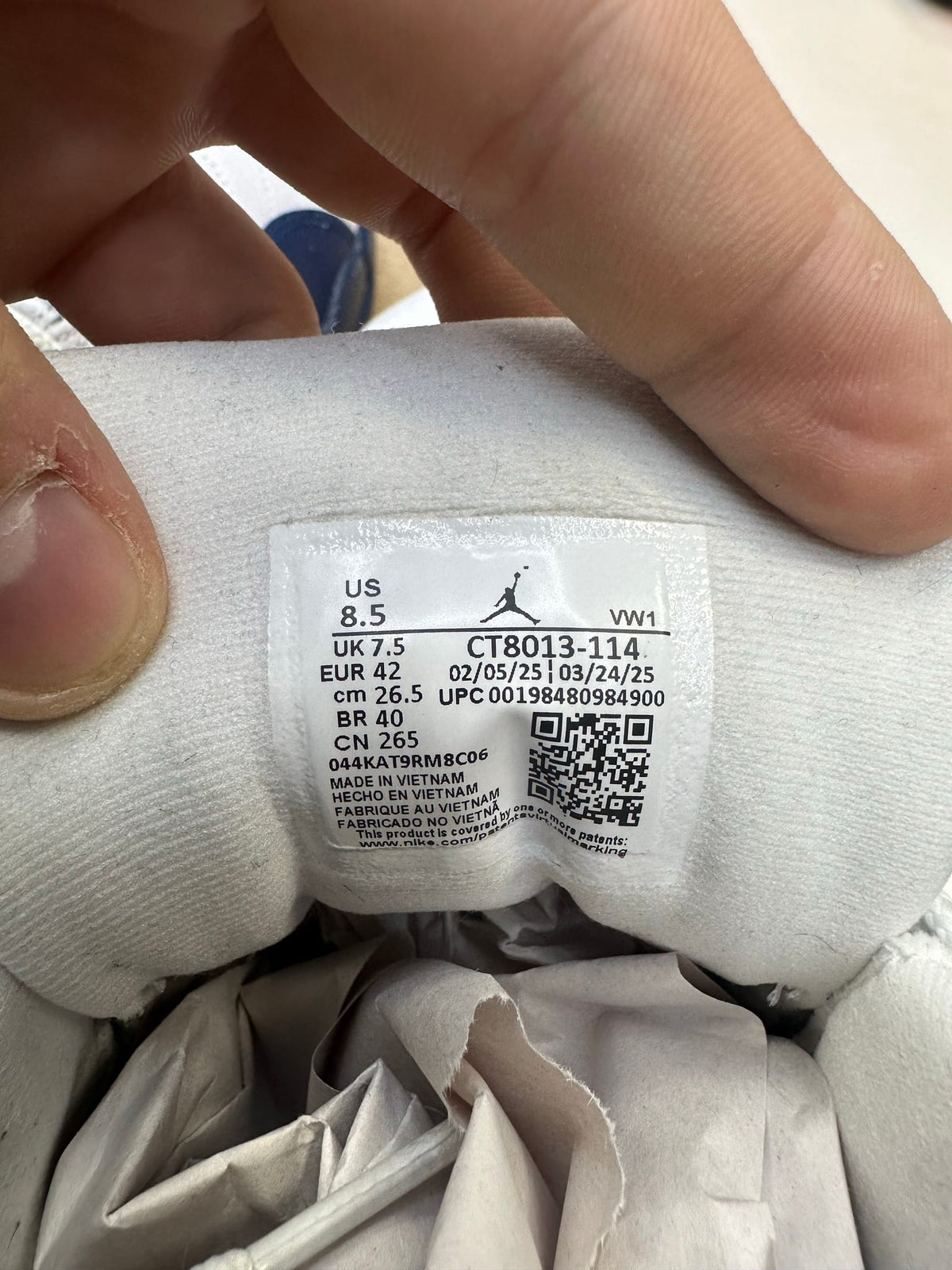 Jordan 12 Retro French Blue (2025)